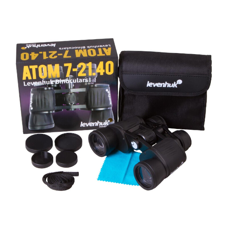 Levenhuk Atom 7–21x40 бинокль