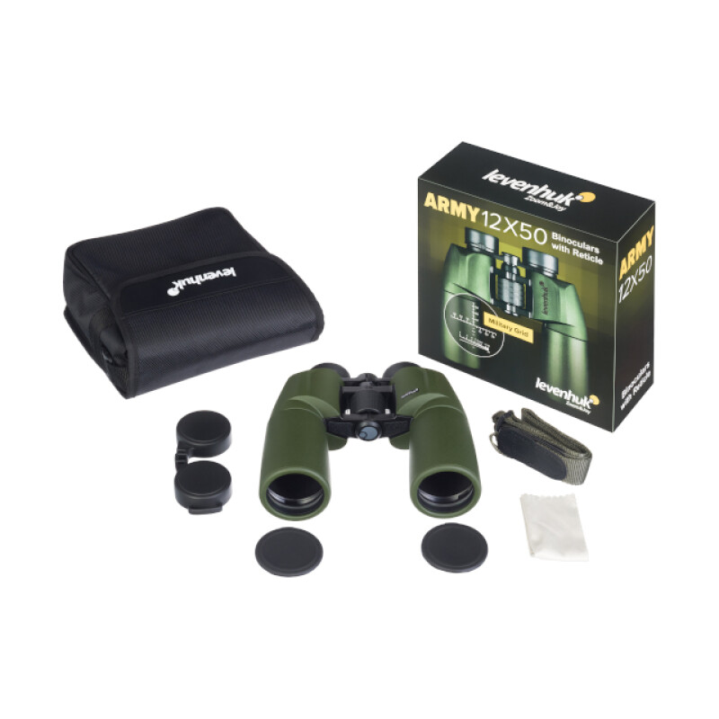 Levenhuk Army 12x50 бинокль с сеткой