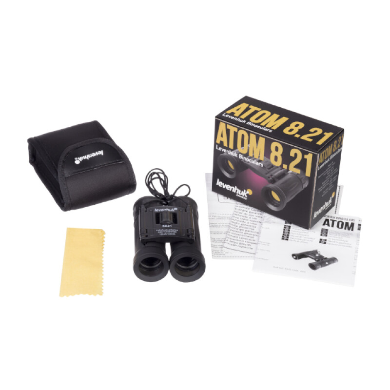 Levenhuk Atom 8x21 бинокль