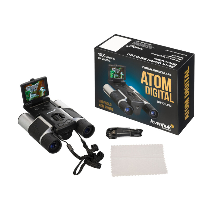 Levenhuk Atom Digital DB10 LCD бинокль цифровой