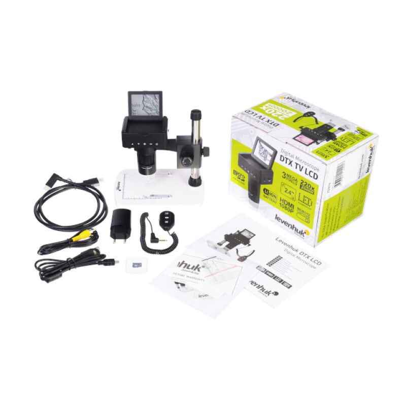 Levenhuk DTX TV LCD микроскоп цифровой