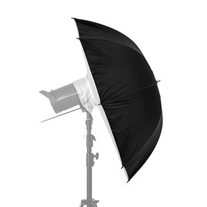 Fotokvant U-84SO зонт-софтбокс с серебряным куполом 84 см