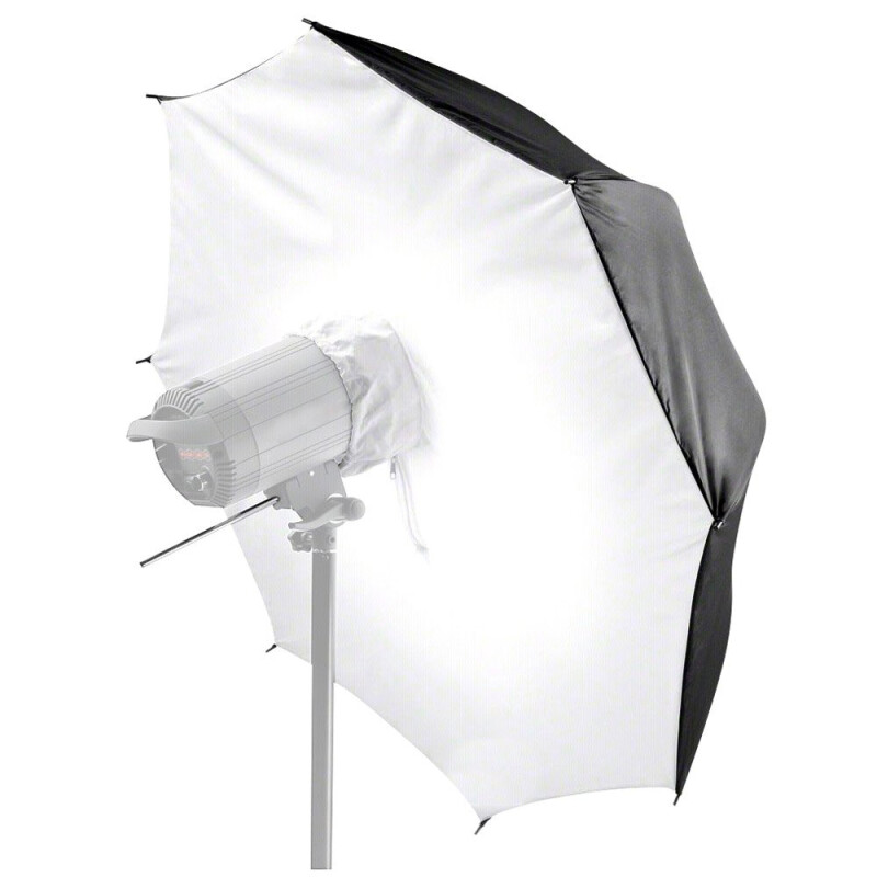 Fotokvant U-84SO зонт-софтбокс с серебряным куполом 84 см