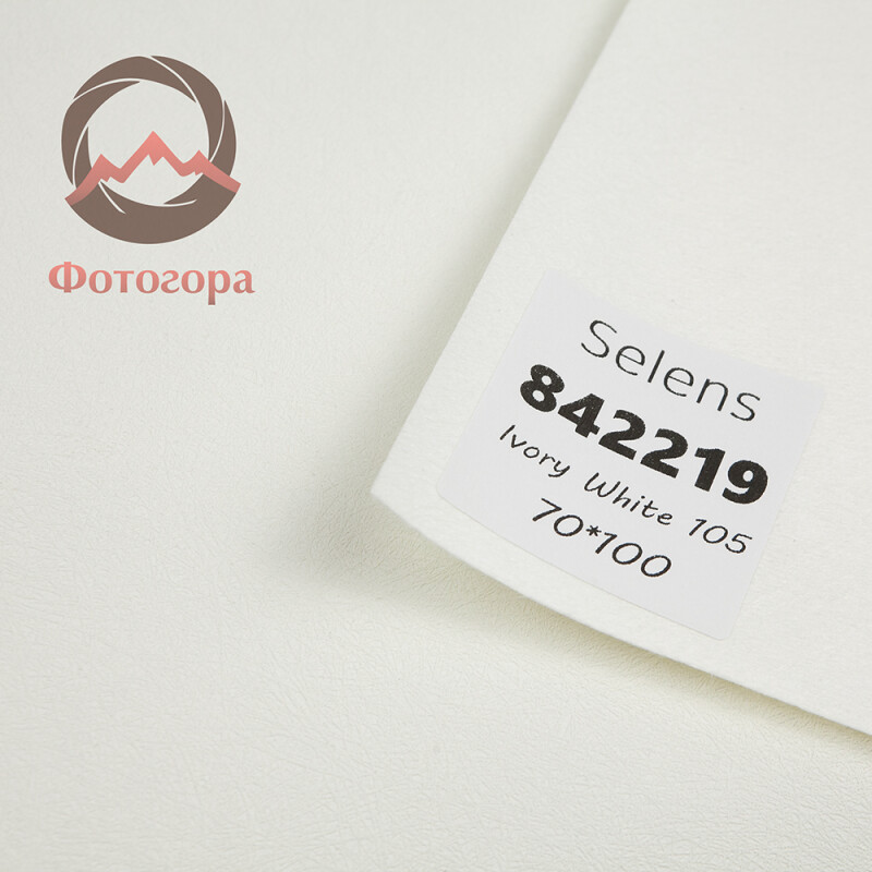 Selens 842219 Texture Background Fabric Ivory White 105 фон с текстурой 70*100 cm