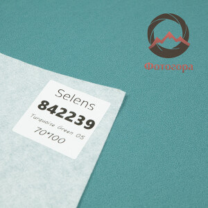Selens 842239 Texture Background Fabric Turquoise Green 05 фон с текстурой 70*100 cm