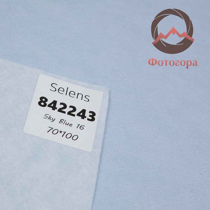 Selens 842243 Texture Background Fabric Sky Blue 16 фон с текстурой 70*100 cm