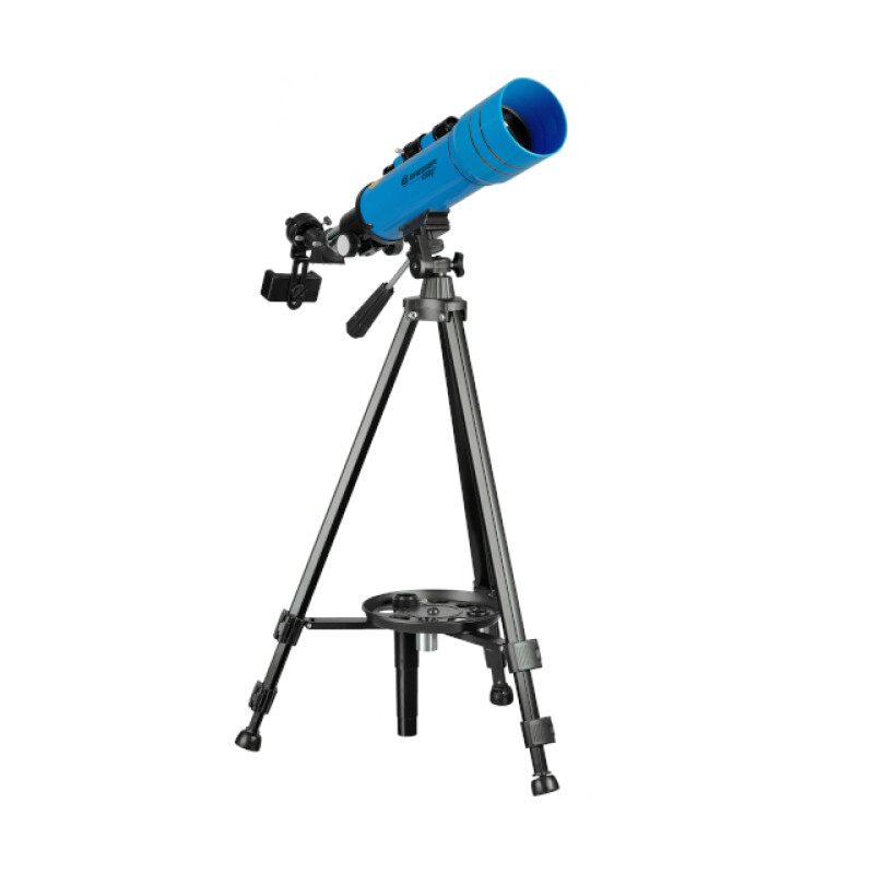 BRESSER JUNIOR 70/400 телескоп в синем рюкзаке