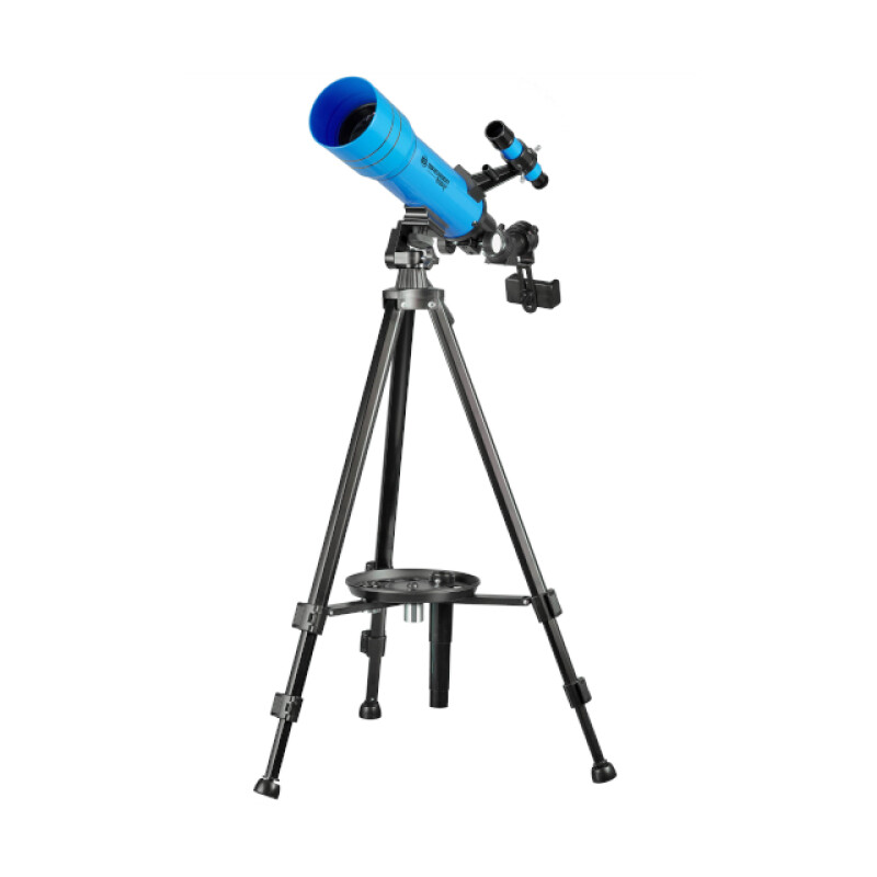 BRESSER JUNIOR 70/400 телескоп в синем рюкзаке