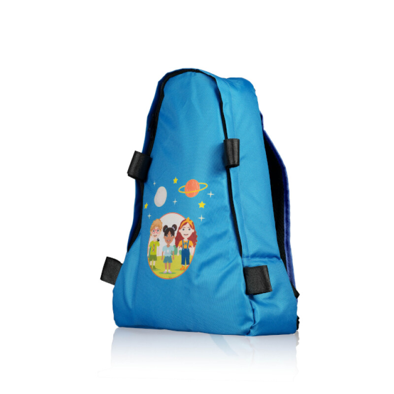 BRESSER JUNIOR 70/400 телескоп в синем рюкзаке