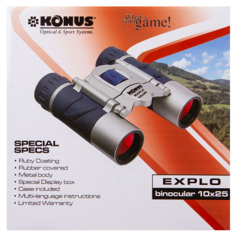 Konus Explo 10x25 бинокль