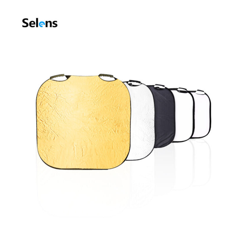 Selens 834562 Square Reflector With Grips отражатель 5 в 1 80 см с рукоятками