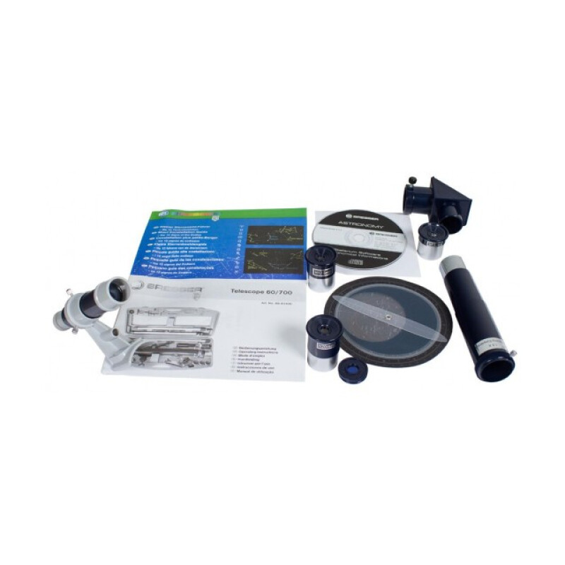 BRESSER JUNIOR 60/700 AZ1 телескоп в кейсе