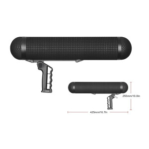 E-IMAGE BS-M80 Suspension windshield system ветрозащита &quot;цеппелин&quot; для микрофона Ø19-22х300 мм