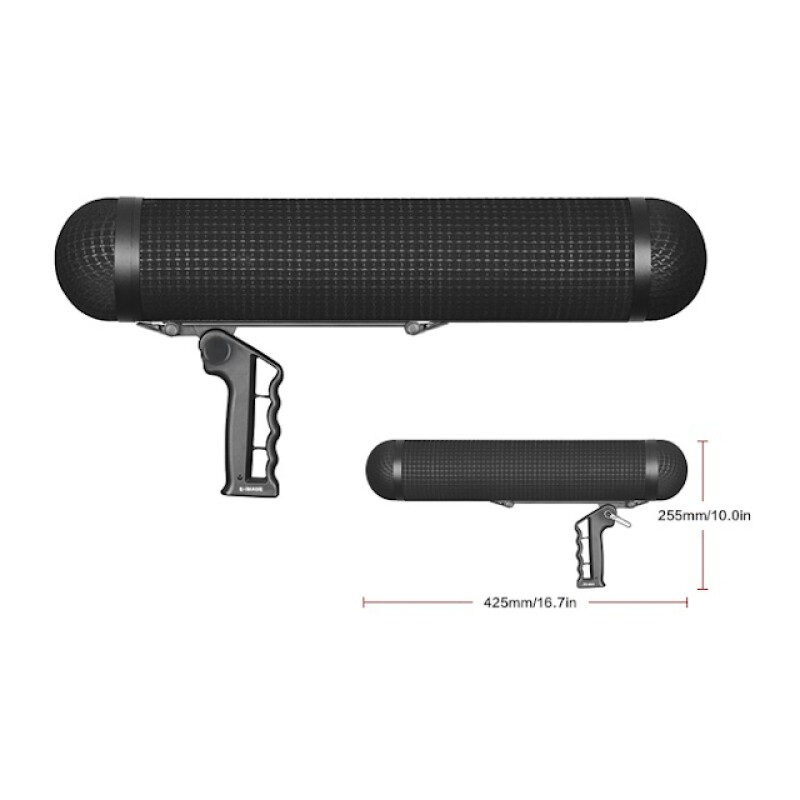 E-IMAGE BS-M80 Suspension windshield system ветрозащита "цеппелин" для микрофона Ø19-22х300 мм