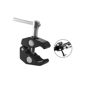 E-IMAGE EI-A05 Super Clamp w/1/4&quot;&amp;3/8&quot; держатель-зажим