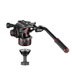 Manfrotto MVK608TWINGA Nitrotech 608 &amp; Alu Twin GS комплект видеоштатива MVTTWINGA и головы 608
