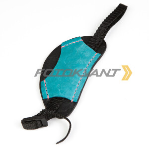 Fotokvant WSC-3 кистевой ремень для фотоаппарата черный/бирюзовый