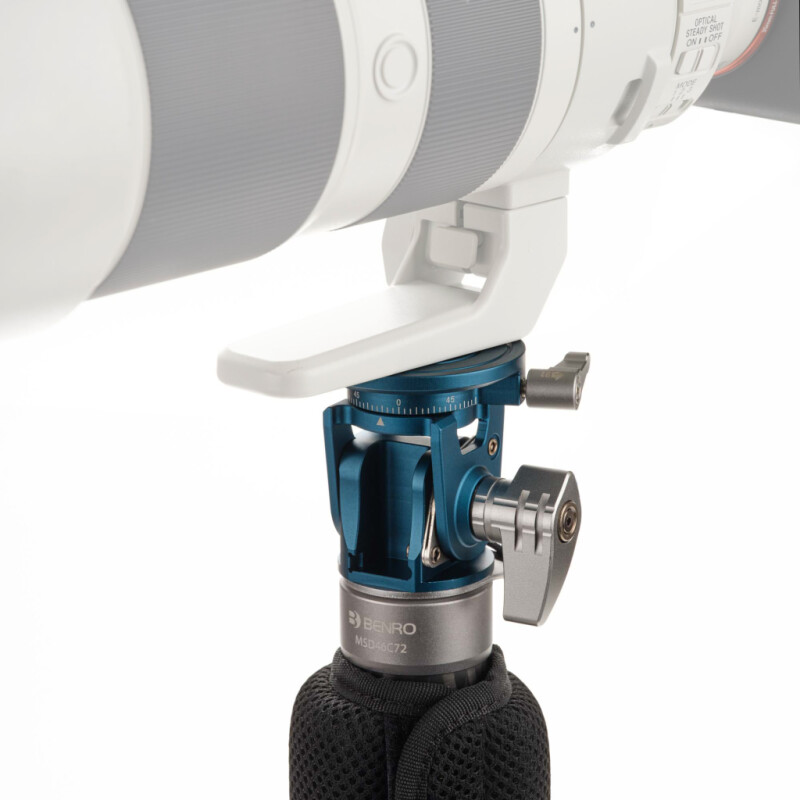 Benro MSD46C72 SupaDupa монопод с 2D головой/карбоновый с цангами