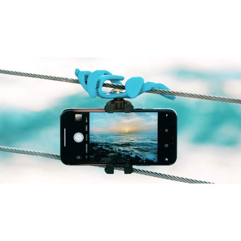 Miggo MW SP-3N1 BL 50 Splat штатив для фото-, экшн-камер и смартфонов голубой