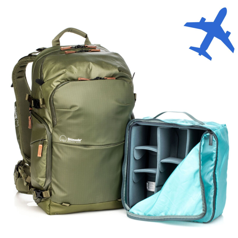 Shimoda Explore V2 30 Starter Kit Army Green 520-157 рюкзак и вставка Core Unit для фототехники