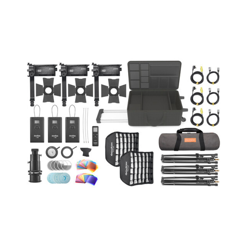 Godox S60-D комплект студийного оборудования