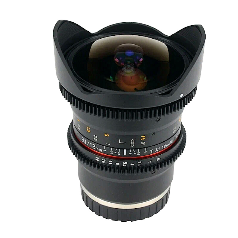 Samyang 12mm T3.1 ED AS NCS Fish-eye VDSLR MFT объектив