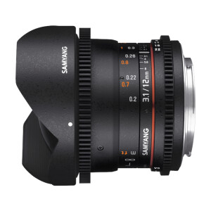 Samyang 12mm T3.1 ED AS NCS Fish-eye VDSLR Sony A объектив