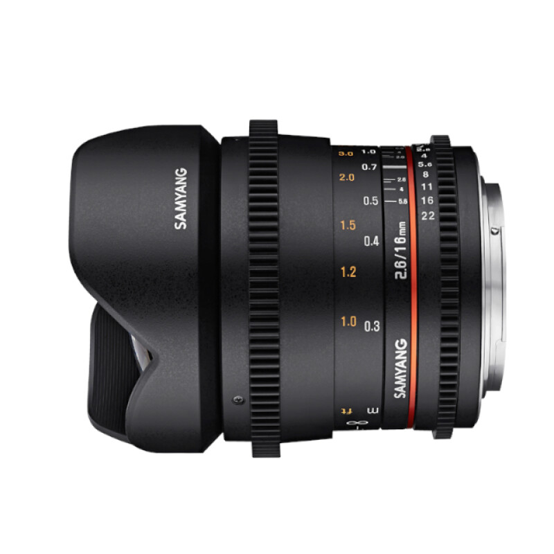 Samyang 16mm T2.6 ED AS UMC VDSLR Nikon F объектив