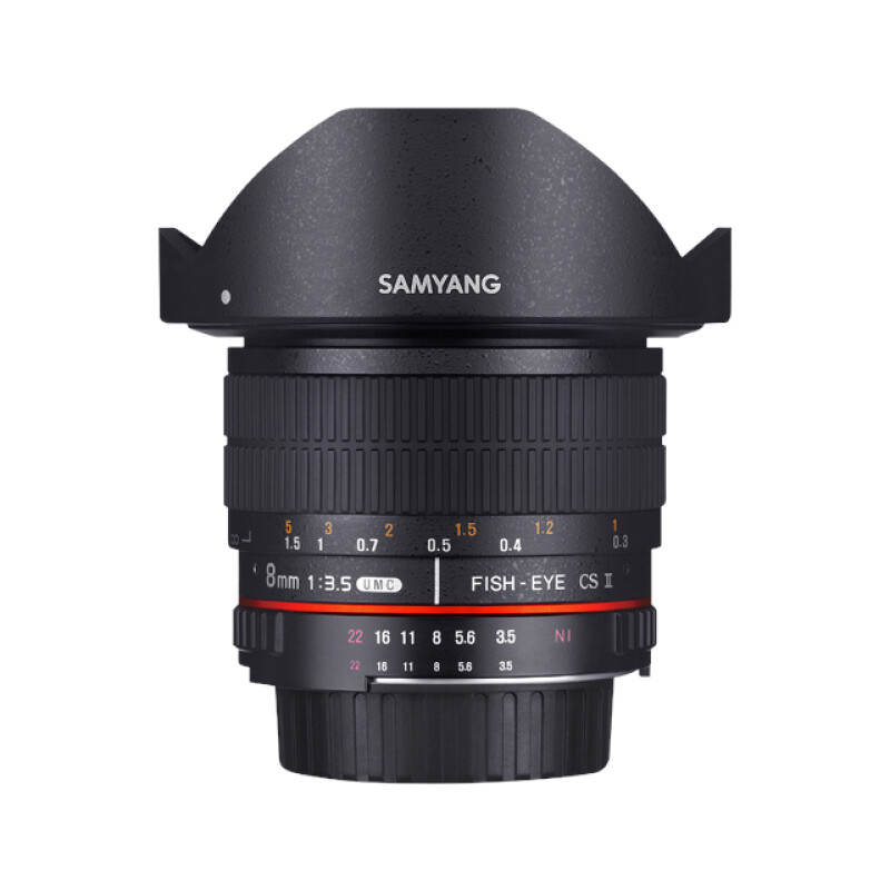 Samyang 8mm f/3.5 AS UMC CS Fish-eye II Four Thirds объектив
