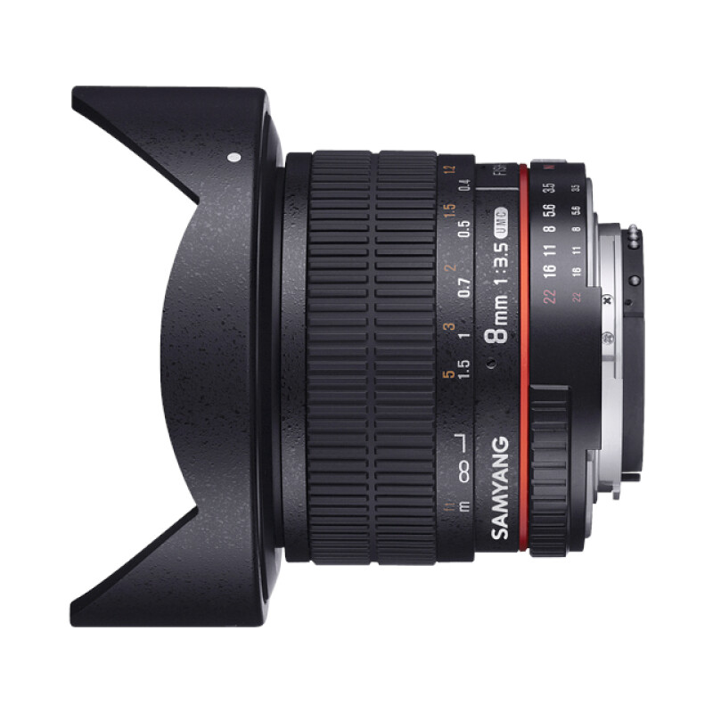 Samyang 8mm f/3.5 AS UMC CS Fish-eye II Four Thirds объектив