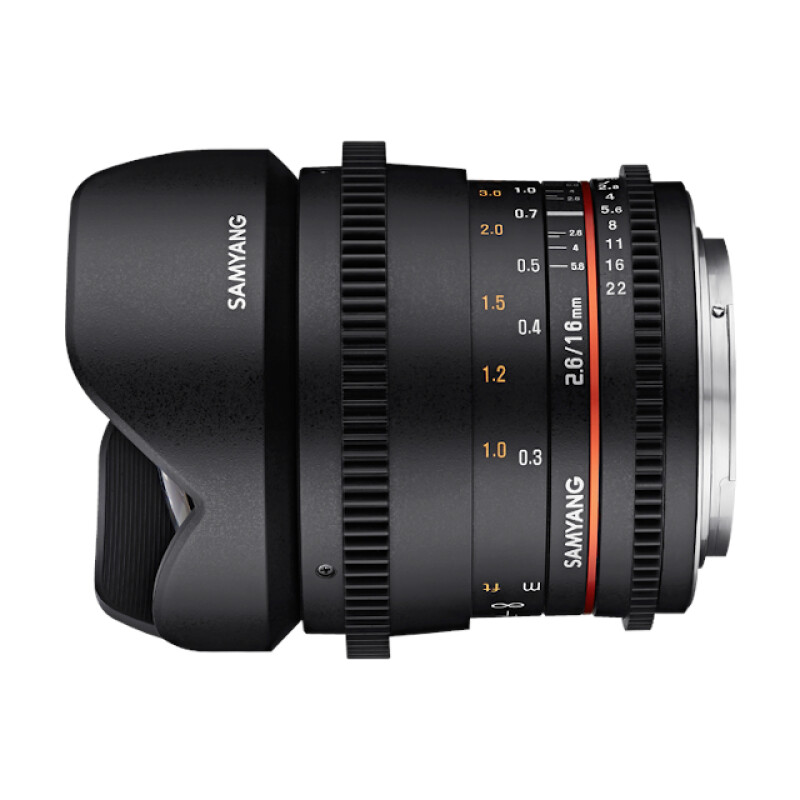 Samyang Xeen CF 16mm T2.6 Cine Lens Canon EF объектив