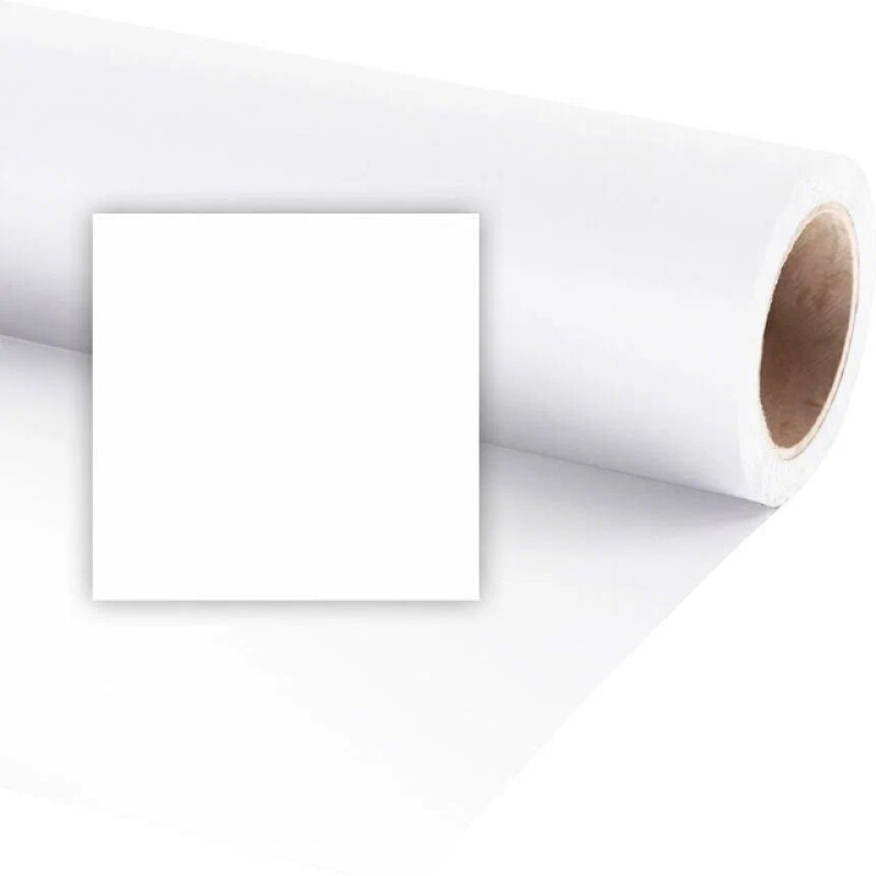 Raylab 008-26 Arctic White фон бумажный 2x6 м белый