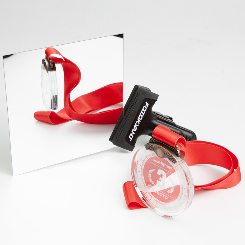 Fotokvant BMF-1515 самоклеющийся зеркальный отражатель для предметной съемки 15x15 см