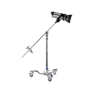 Phottix 88262 C-Roller 210 C-Stand 210 cm стальной си-стенд с перекладиной на колесах