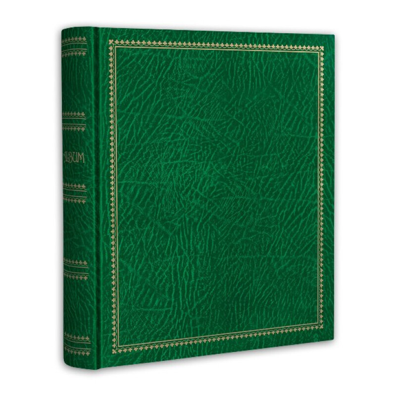 ZEP MD233G 27x32 см Madrid зеленая папка с 4 кольцами и магнитными листами