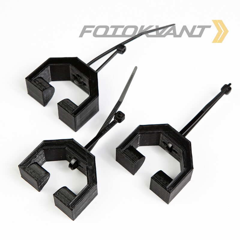 Fotokvant TRD-03-P Kit комплект кареток для силового кабеля для подвесной системы пластик