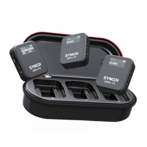 SYNCO G2(A2) PRO беспроводная микрофонная система 2,4 ГГц с кейсом-зарядкой