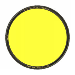B+W BASIC 022 Yellow MRC 495 82мм светофильтр жёлтый для черно-белой съемки