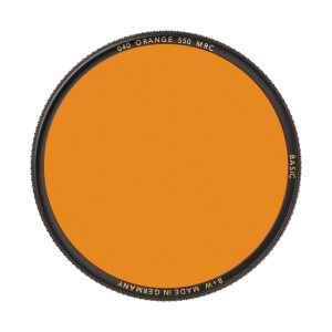 B+W BASIC 040 Orange MRC 550 72мм светофильтр оранжевый для чёрно-белой съемки