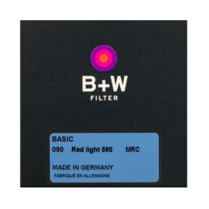 B+W BASIC 090 Red light MRC 590 82мм светофильтр светло-красный для черно-белой съемки