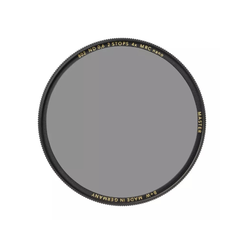 B+W MASTER 802 ND MRC nano 82мм нейтрально-серый фильтр плотности 0.6 для объектива