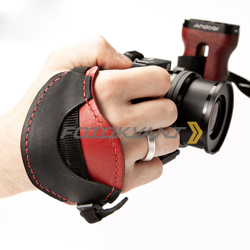 Fotokvant WSC-6 кистевой ремень для фотоаппарата черный