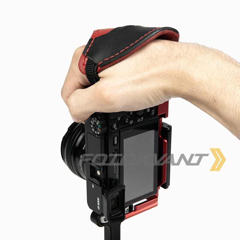 Fotokvant WSC-6 кистевой ремень для фотоаппарата черный