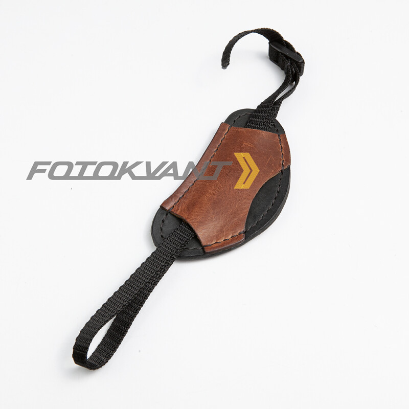 Fotokvant WSC-7 кистевой ремень для фотоаппарата черный/светло-коричневый