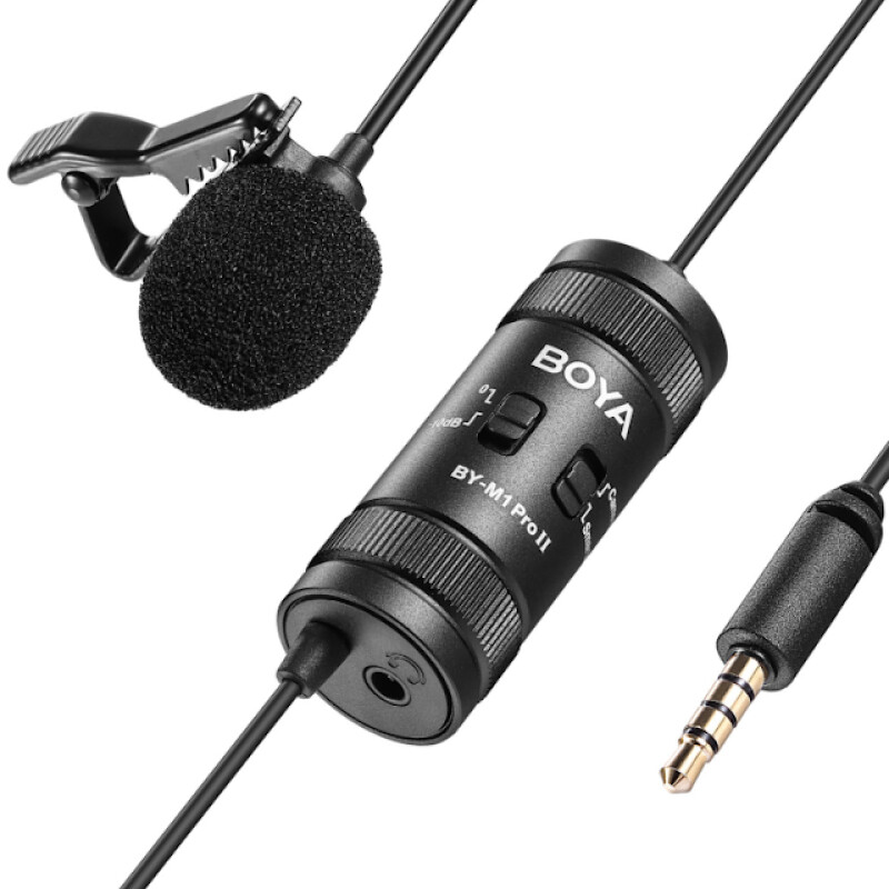 Boya BY-M1Pro II универсальный петличный микрофон
