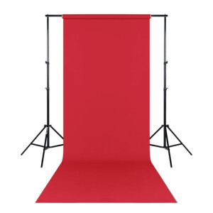 Raylab 001 Dark Red фон бумажный 1.35х6 м красный