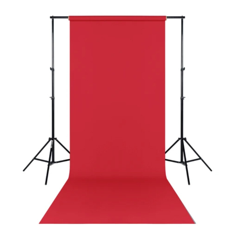 Raylab 001 Dark Red фон бумажный 1.35х6 м красный