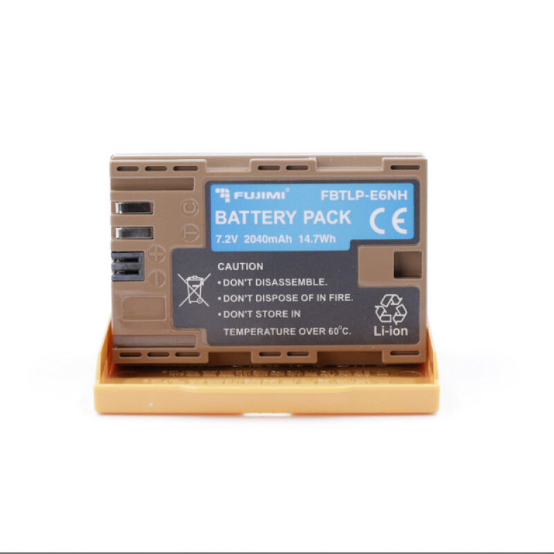 Fujimi FBTLP-E6NH 2040 mAh аккумулятор для цифровых фото и видеокамер с портом TYPE-C