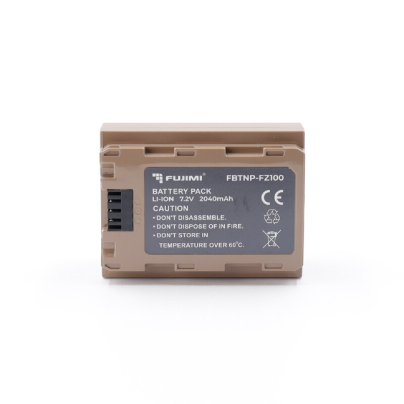 Fujimi FBTNP-FZ100 2040 mAh аккумулятор для цифровых фото и видеокамер с портом TYPE-C