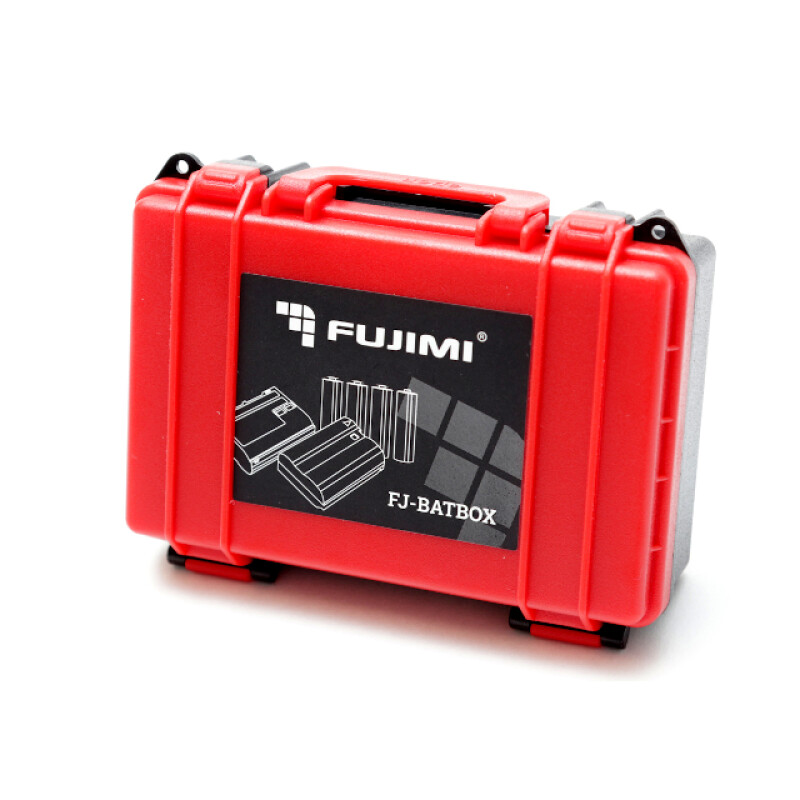 Fujimi FJ-BATBOX универсальный кейс для батарей и карт памяти 2 акб, 4 SD